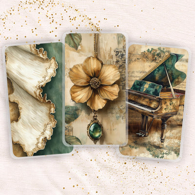 Jaded Notes Planner Bookmark Set, Happy Planner Page Marker, Laminated Insert, Planner Supplies Accessory, Gift for Her, Back to School