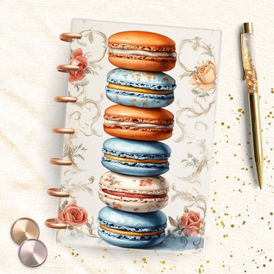 Mini Macaroons Dessert Mini Happy Planner Dashboard, Laminated Divider Insert, Journal Accessory, Planner Supply, Disc Bound Notebook Gifts