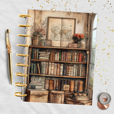 Travel Book Letters Classic Happy Planner Dashboard, Laminated Divider Insert, Journal Accessory, Planner Supply Decor, Disc Bound Dashboard