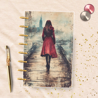 Faded Dream TUL Junior Planner Dashboard, Laminated Divider Insert, Happy Planner Accessory, A5 Supply, Disc Bound Notebook, Gift for Her