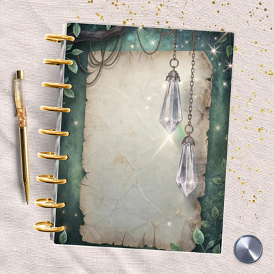 Elven Notes Classic Happy Planner Dashboard, Laminated Divider Insert, A5 Journal Accessory, TUL A6 Supply Decor, Disc Bound Dashboard