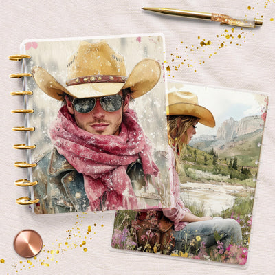 Our Sunny Farm Classic Disc Bound Cover, Happy Planner, Laminated Printed Set, Journal Accessory, Planner Supply, Daily Insert Cover Bundle