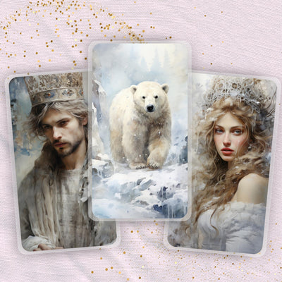 Winter Fairytales Planner Bookmark Set, Mini Happy Planner Page Marker, Big Laminated Insert, TUL Supplies Accessory, Teacher Gift for Her