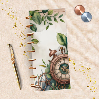 Steampunk Letter Skinny Classic Happy Planner Dashboard, Laminated Divider Insert, Journal Accessory, Planner Supply Decor, Disc Bound Gift