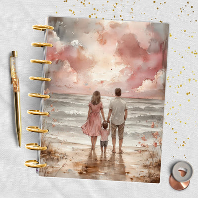 Family Vacation Classic Happy Planner Dashboard, Laminated Divider Insert, Journal Accessory, Planner Supply Decor, Disc Bound Dashboard