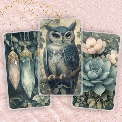 Quiet Forest Planner Bookmark Set, Classic Happy Planner, Journal Page Marker, Big Laminated Insert, TUL Supply Accessory, Gift for Her