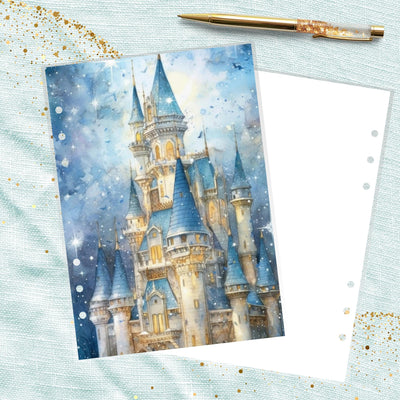 Fairytale A5 Planner Dashboard, Laminated Divider Insert, Journal Accessory, Planner Supply, Classic Happy Planner, Skinny Mini, A6 Decor